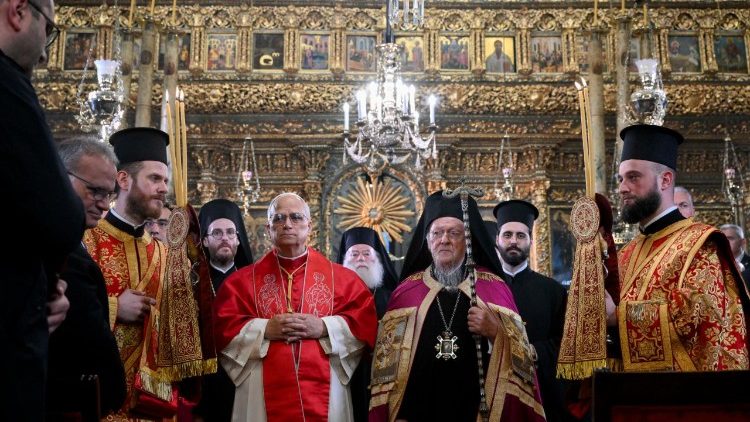 Z doxológie v Kostole sv. Juraja Ekumenického patriarchátu 