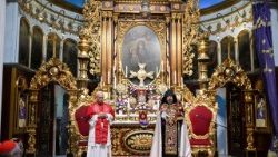 2025.11.30 Viaggio Apostolico in Turkiye - Visita di Preghiera alla Cattedrale Armena Apostolica