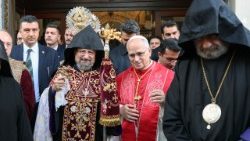 Modlitba v Arménskej katedrále