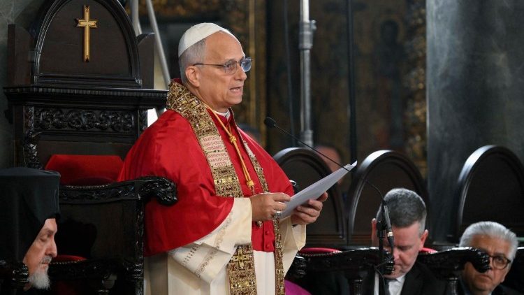 A pápa elmondja beszédét