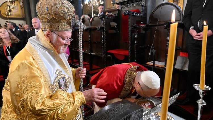 2025.11.30 Viaggio Apostolico in Turkiye - Divina Liturgia nella Chiesa Patriarcale di San Giorgio