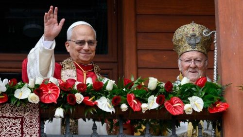 2025.11.30 Viaggio Apostolico in Turkiye - Divina Liturgia nella Chiesa Patriarcale di San Giorgio Benedizione Ecumenica