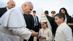 2025.11.30 Viaggio Apostolico in Libano - Arrivo all'Aeroporto Internazionale di Beirut e cerimonia di benvenuto