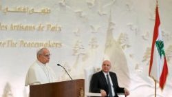 Popiežius Leonas XIV Libano prezidentūroje