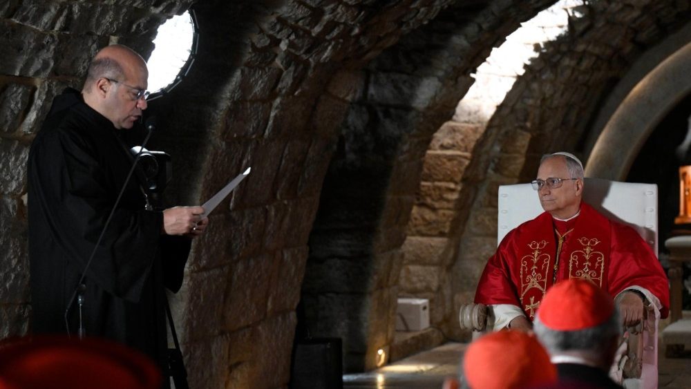 Пілігрымка Папы ў манастыр святога Марона ў Анаі, дзе пахаваны святы Шарбэль Маклуф