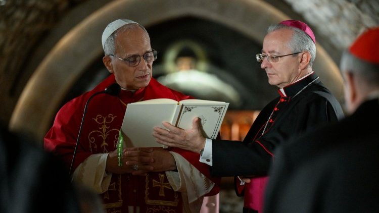 Ojciec Święty modlił się o pokój na świecie i komunię w Kościele