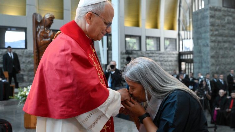 Встреча с католической общиной