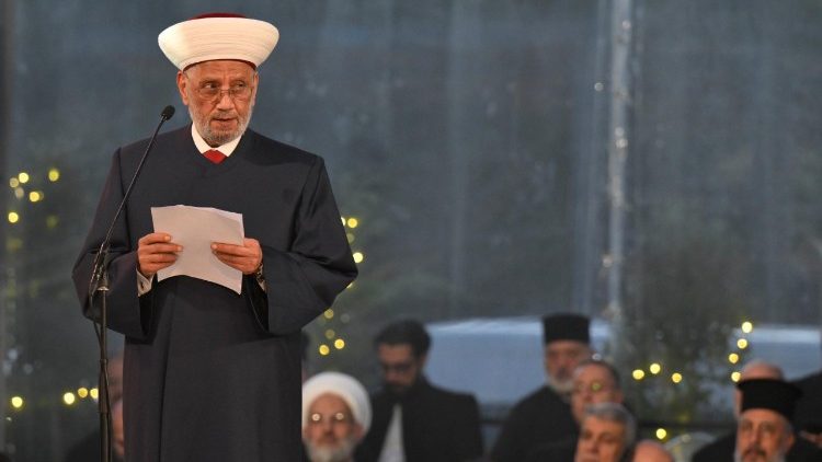 Sheikh Abdullatif Darian, Mufti de la República del Líbano, líder sunita