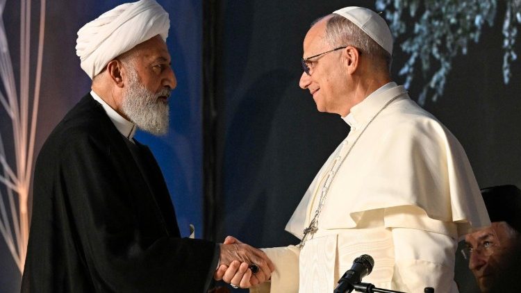 2025.12.01 Viaggio Apostolico in Libano - Incontro Ecumenico e Interreligioso in Piazza dei Martiri a Beirut