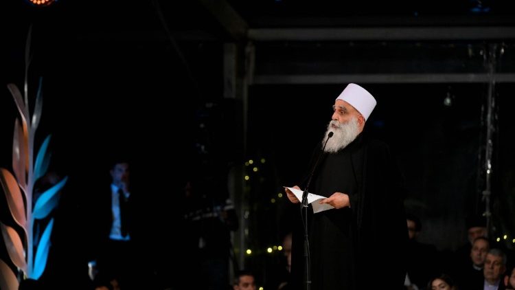 2025.12.01 Viaggio Apostolico in Libano - Incontro Ecumenico e Interreligioso in Piazza dei Martiri a Beirut