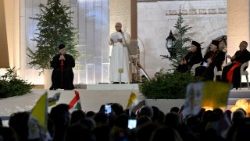 Đức Thánh Cha Lêô XIV gặp gỡ giới trẻ Libăng, ngày 01.12.2025.