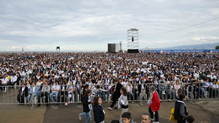 Na Mszy św. z Papieżem zgromadziło się ok. 150 tys. wiernych