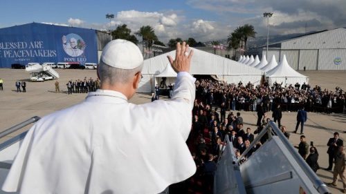 Papst als „Apostel des Friedens“