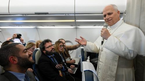 Leon XIV do dziennikarzy katolickich: bądźcie siewcami dobrych sł&oacute;w