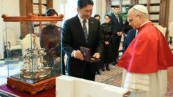 Spotkanie Papieża Leona XIV z Prezydentem Mongolii