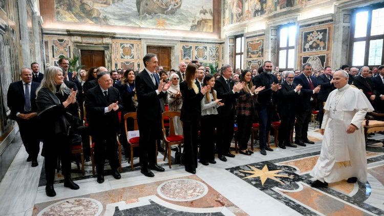 Papež Lev XIV. přijal pořadatele a účinkující Koncertu pro chudé