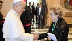 Аўдыенцыя для ўдзельнікаў канферэнцыі “Штучны інтэлект і клопат пра наш агульны дом”