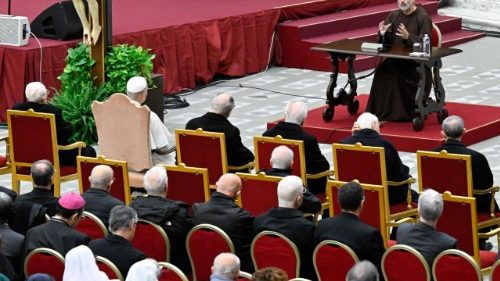 1. Adventsmeditation im Vatikan