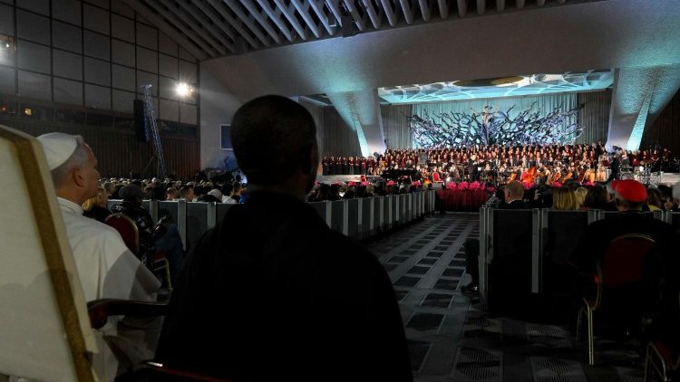 Papa Leone XIV in Aula Paolo VI
