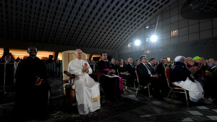 Papa Leone XIV in Aula Paolo VI