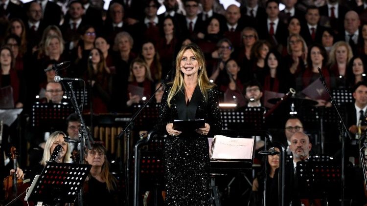 Падчас VI "Канцэрта з беднымі" ў Ватыкане