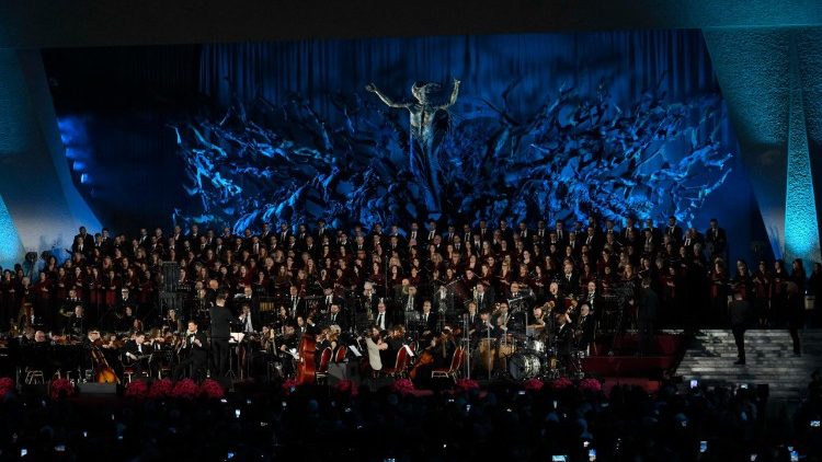 Koncerts Vatikāna VI zālē Vatikānā