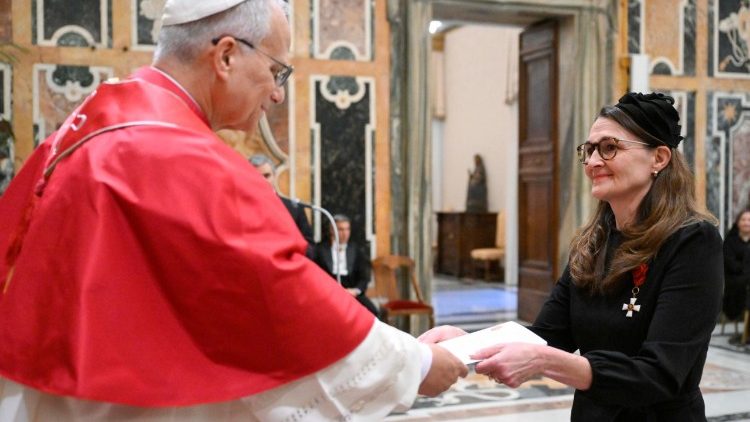 Popiežius priėmė 13 valstybių ambasadorius prie Šventojo Sosto