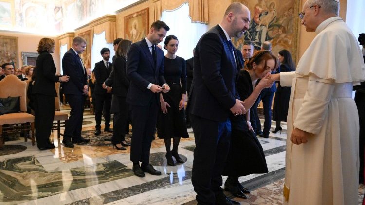 Påvens möte med europeiska politiker 