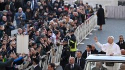 Papież podczas dzisiejszej audiencji generalnej