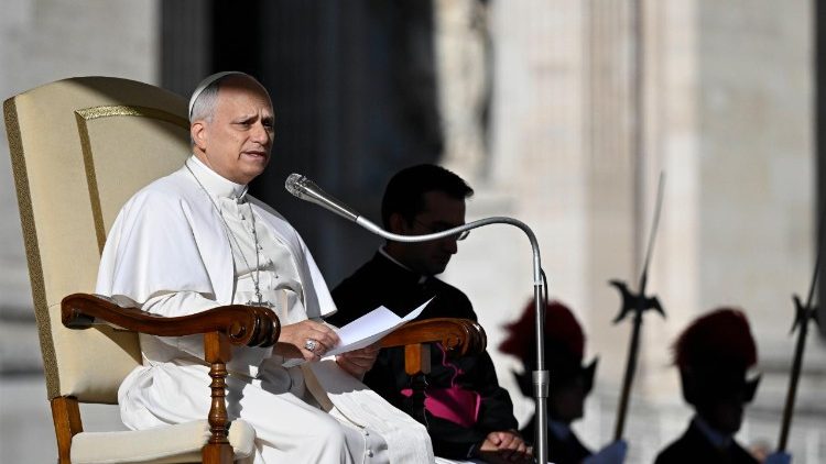 2025.12.10 Leon XIV podczas audiencji ogólnej