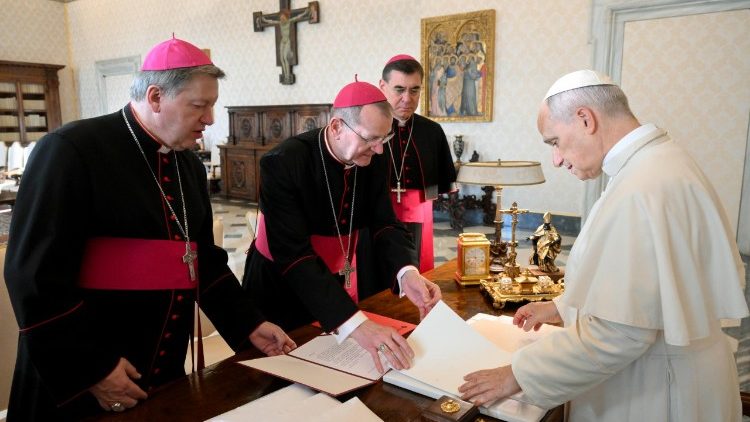 Prezydium KEP u Leona XIV, 11.12.2025 r.