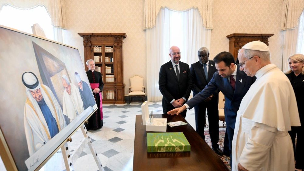 Аўдыенцыя для арганізацыйнага камітэта Прэміі Зайда за чалавечае братэрства