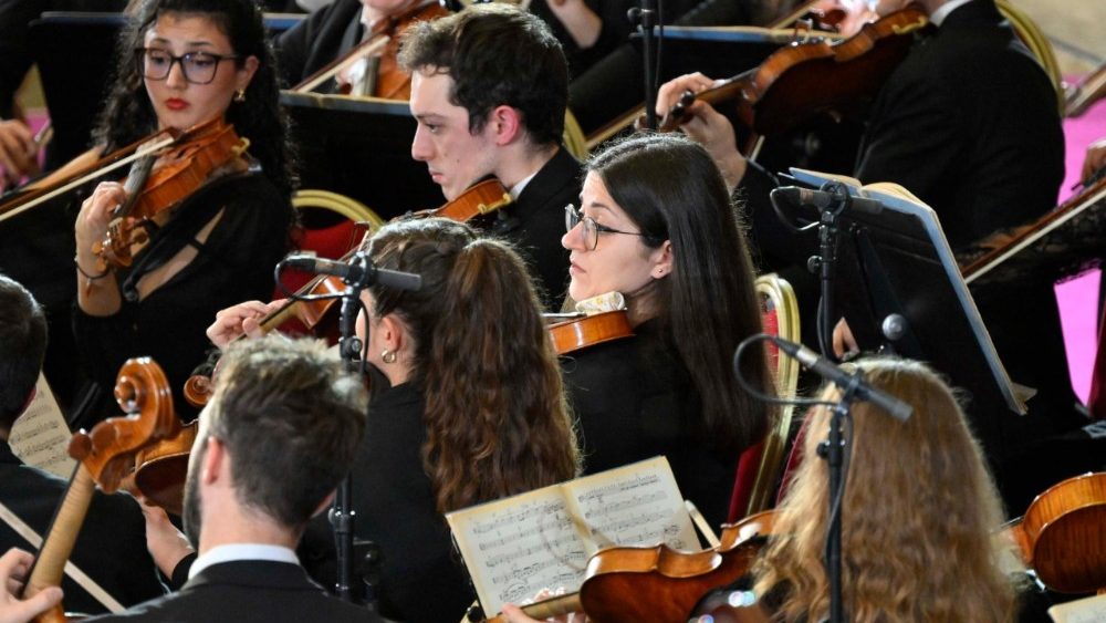 Калядны канцэрт у Ватыкане