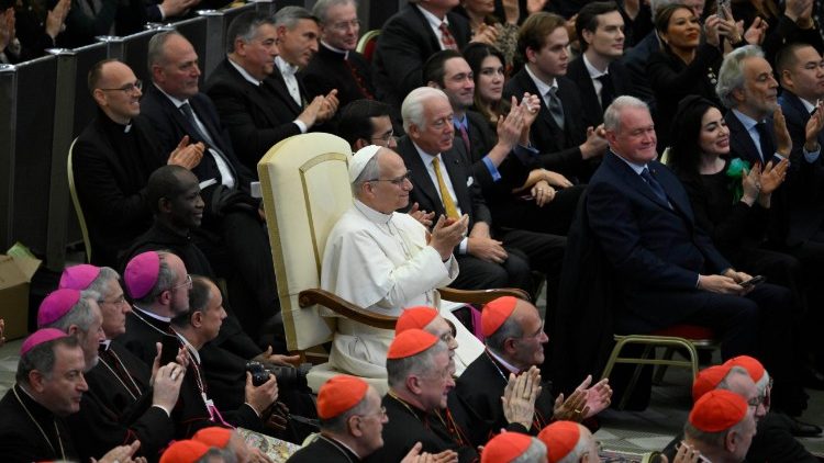 Papež na koncertě, 12. 12. 2025