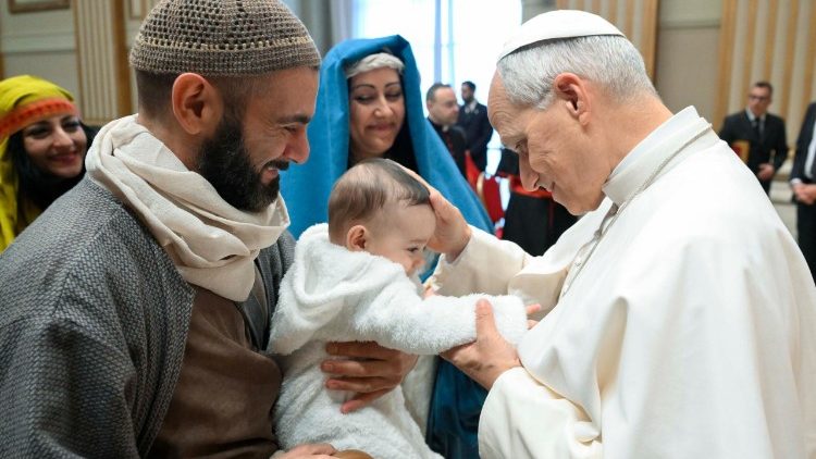 El Papa en el Aula de las Bendiciones