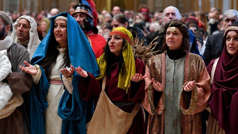 2025.12.13 Figuranti del Prersepio vivente della Basilica di Santa Maria Maggiore