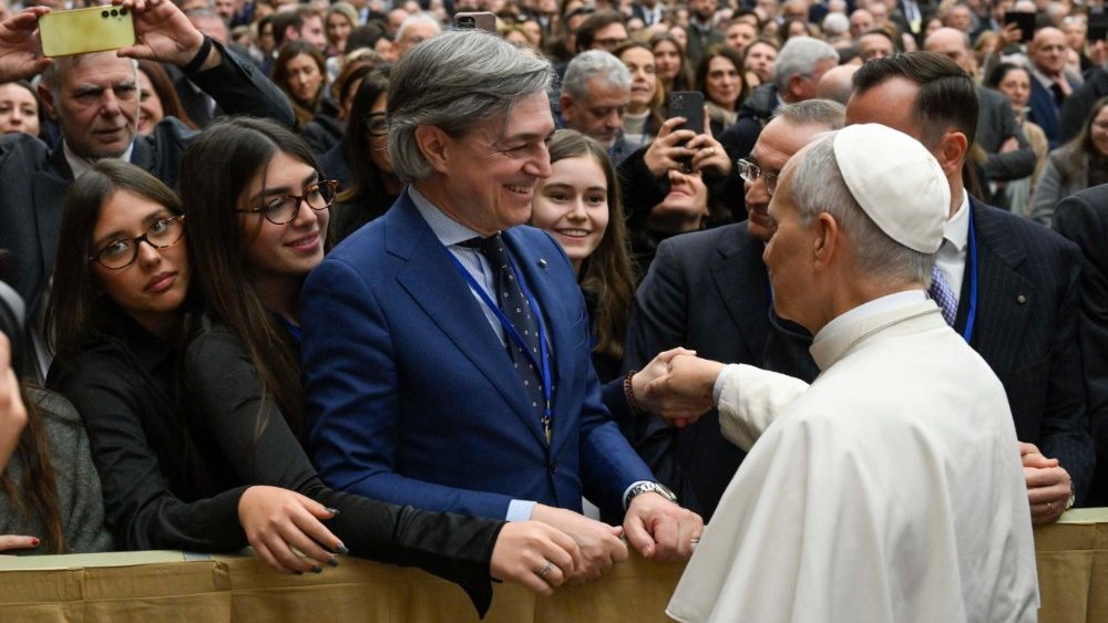 Аўдыенцыя для італьянскіх дыпламатаў