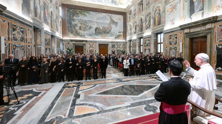 Die Audienz im Vatikan