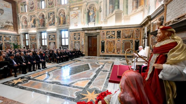 Il Papa nell'udienza con i consulenti del lavoro