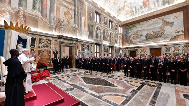 Udienza del Papa ai rappresentanti dell'Ordine dei consulenti del lavoro