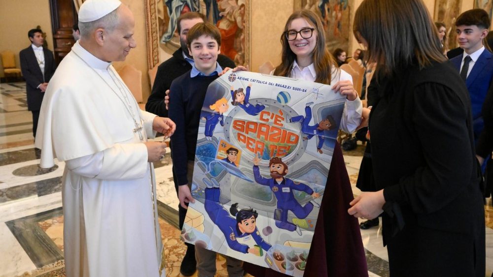 Папская аўдыенцыя для моладзі руху "Каталіцкая акцыя"