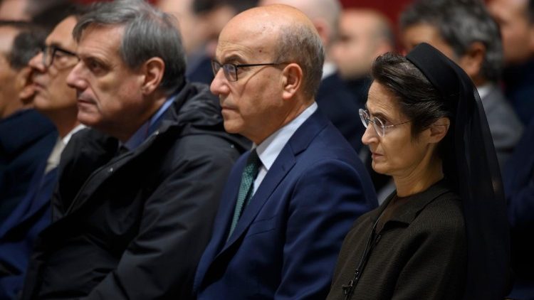 Santa misa en preparaci&oacute;n a la Navidad para los trabajadores de la Santa Sede y del Estado de la Ciudad del Vaticano