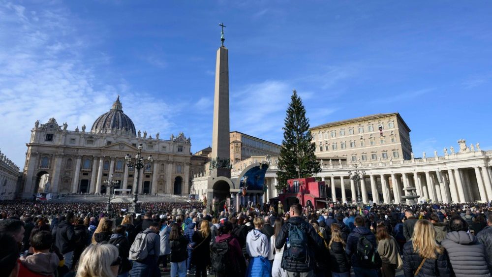 Падчас благаслаўлення фігурак Дзіцятка Езуса
