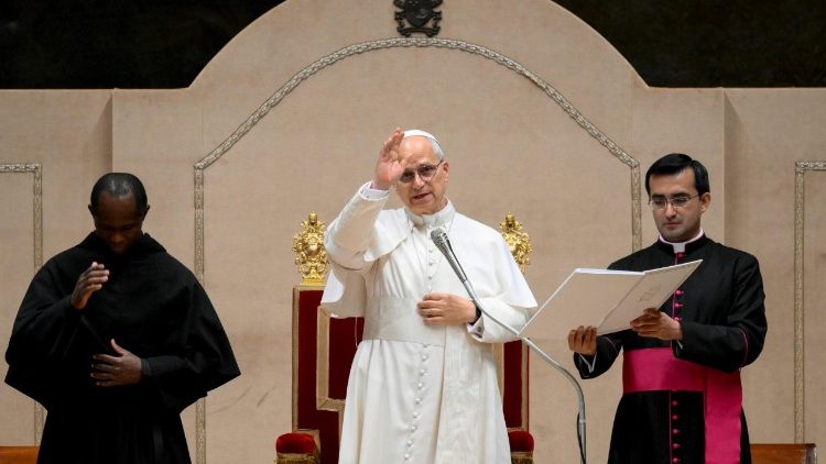 Папская аўдыенцыя для Рымскай курыі з нагоды Божага Нараджэння