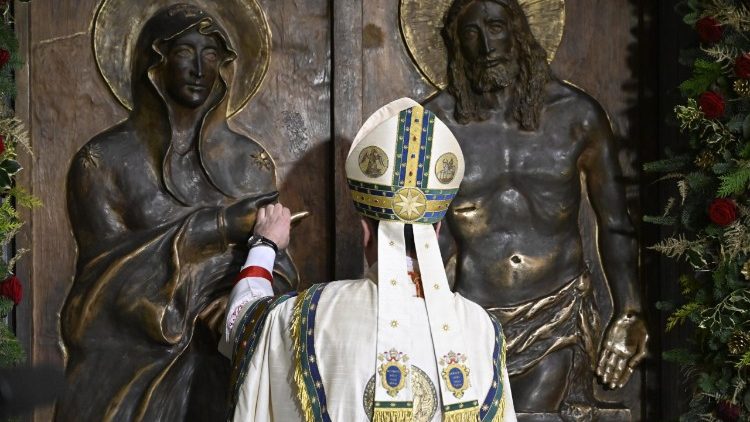 Закриття Святих Дверей базиліки Пресвятої Марії