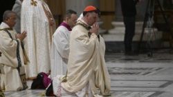 മേരി മേജർ ബസലിക്കയുടെ വിശുദ്ധ വാതിൽ അടയ്ക്കുന്ന ചടങ്ങിൽനിന്നുള്ള ഒരു ദൃശ്യം