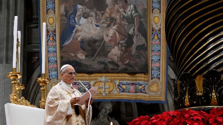 教宗良主持圣诞正日弥撒