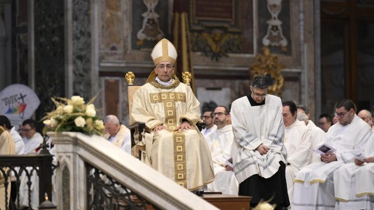 Die Feier in der Lateranbasilika
