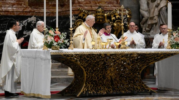 2025.12.30 Pāvesta Benedikta XVI atcerei veltīta Svētā Mise