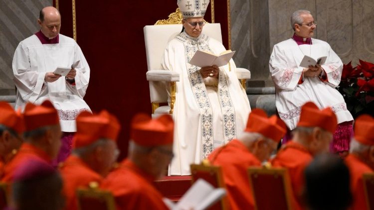 2025.12.31 Primele Vespere și Te Deum cu papa Leon XIV (fotografie din arhivă)